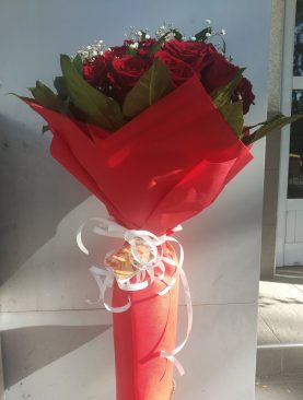 Букет от 39 червени рози